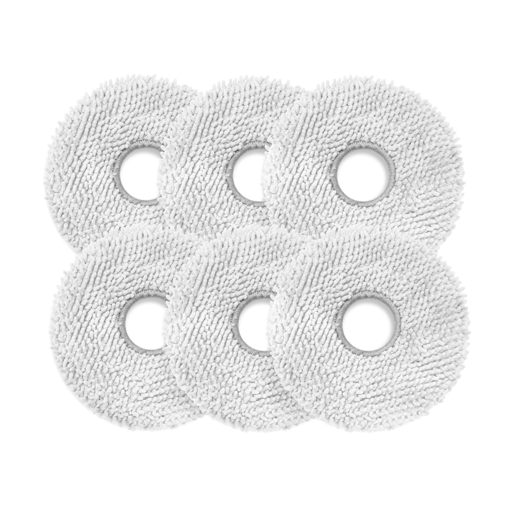 Tapo RVA310 Washable Mop Cloths (6-Pack) — for RV50 Pro Omni