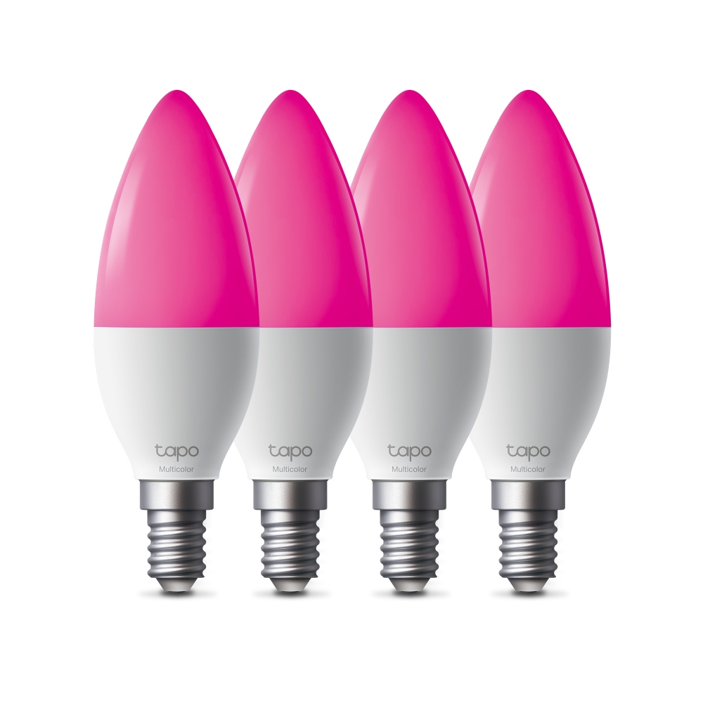 Tapo L430C Smart Wi-Fi Candle Bulb, E14 (4-Pack)